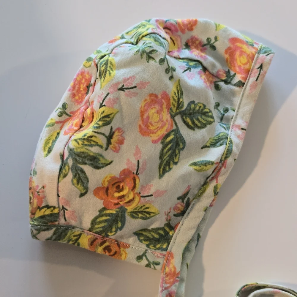Briar Floral Bonnet‎ 3-6months